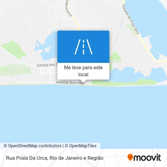 Rua Praia Da Urca mapa