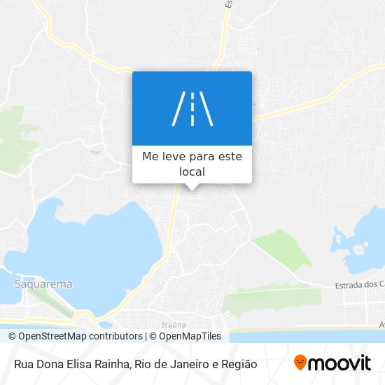 Rua Dona Elisa Rainha mapa