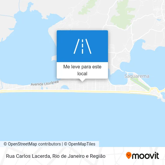 Rua Carlos Lacerda mapa