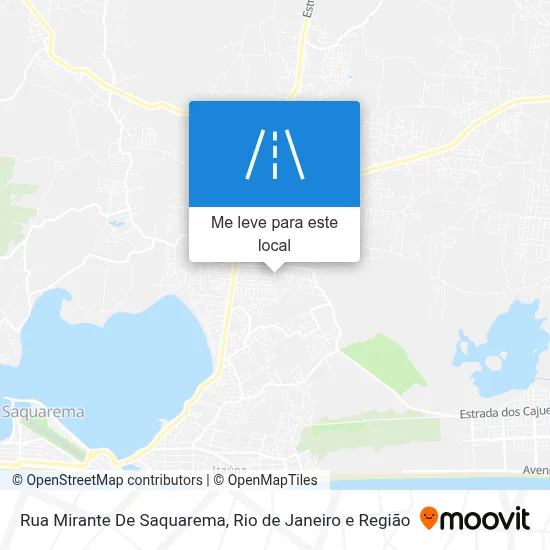Rua Mirante De Saquarema mapa