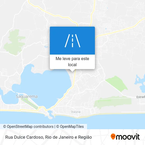Rua Dulce Cardoso mapa