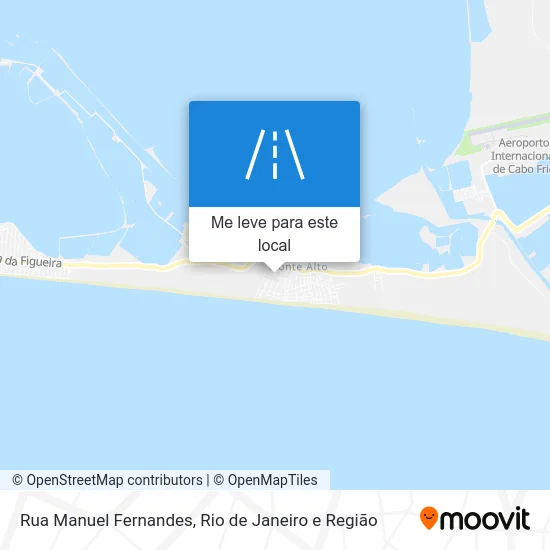 Rua Manuel Fernandes mapa