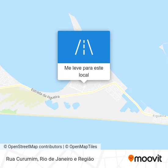 Rua Curumim mapa