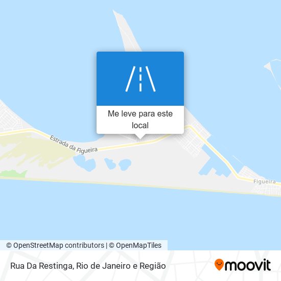 Rua Da Restinga mapa