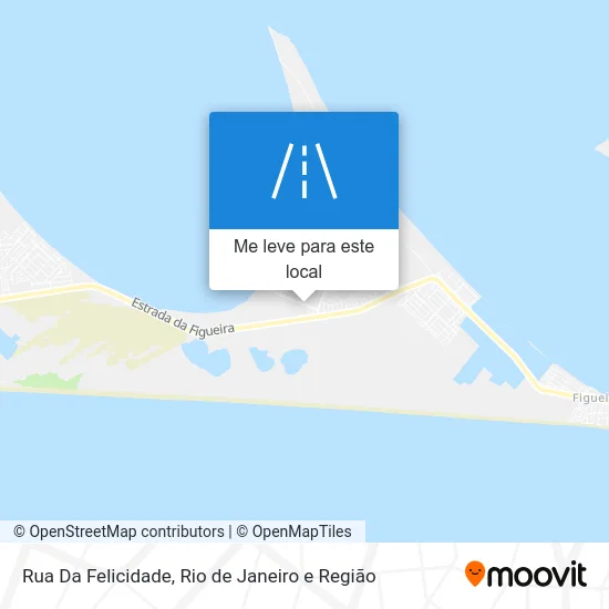 Rua Da Felicidade mapa