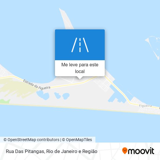 Rua Das Pitangas mapa