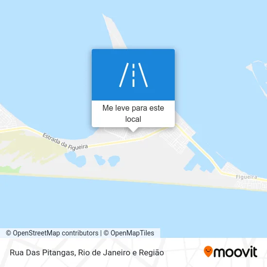 Rua Das Pitangas mapa