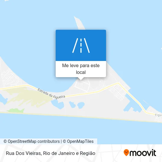 Rua Dos Vieiras mapa
