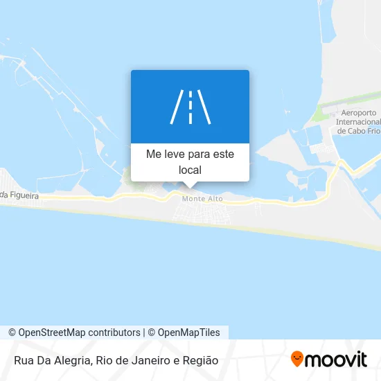 Rua Da Alegria mapa