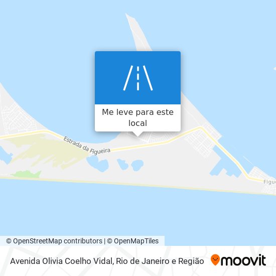 Avenida Olivia Coelho Vidal mapa
