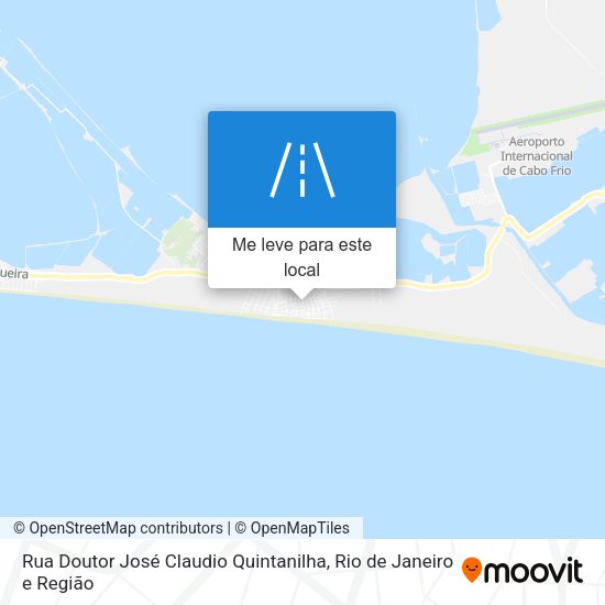 Rua Doutor José Claudio Quintanilha mapa