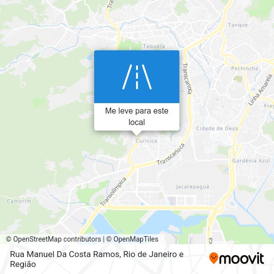Rua Manuel Da Costa Ramos mapa