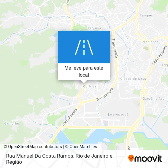 Rua Manuel Da Costa Ramos mapa