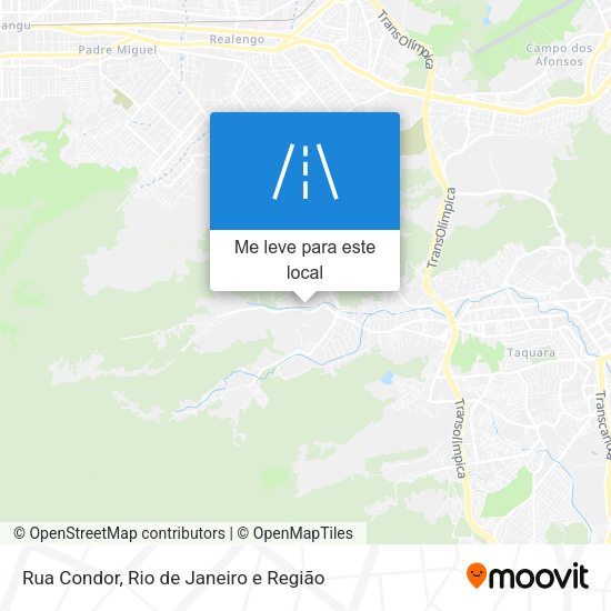 Rua Condor mapa