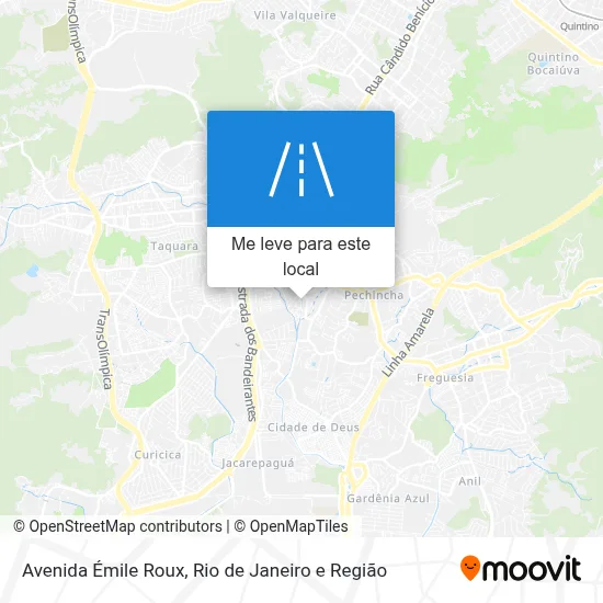 Avenida Émile Roux mapa