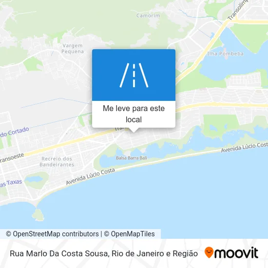 Rua Marlo Da Costa Sousa mapa
