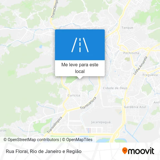 Rua Florai mapa