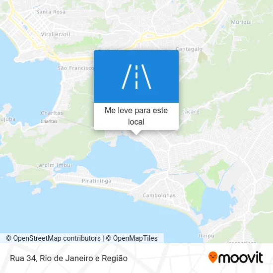 Rua 34 mapa