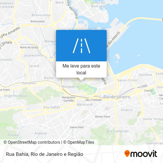 Rua Bahia mapa