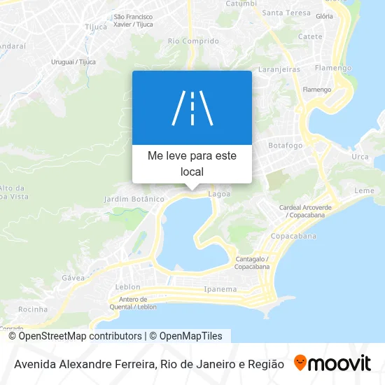 Avenida Alexandre Ferreira mapa