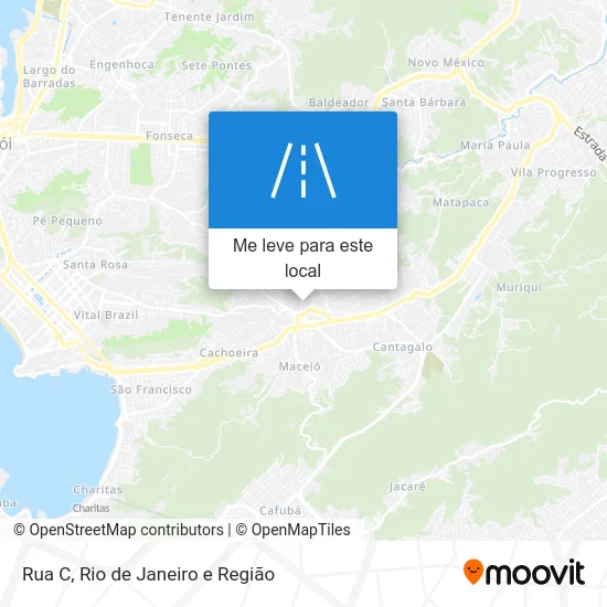 Rua C mapa