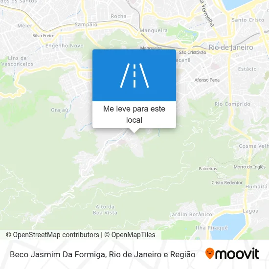 Beco Jasmim Da Formiga mapa