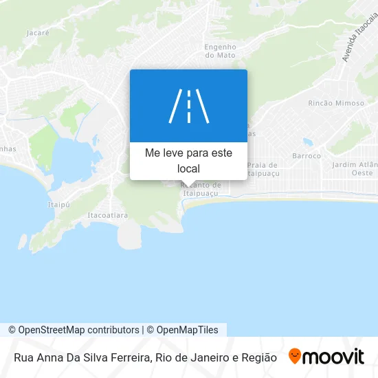 Rua Anna Da Silva Ferreira mapa