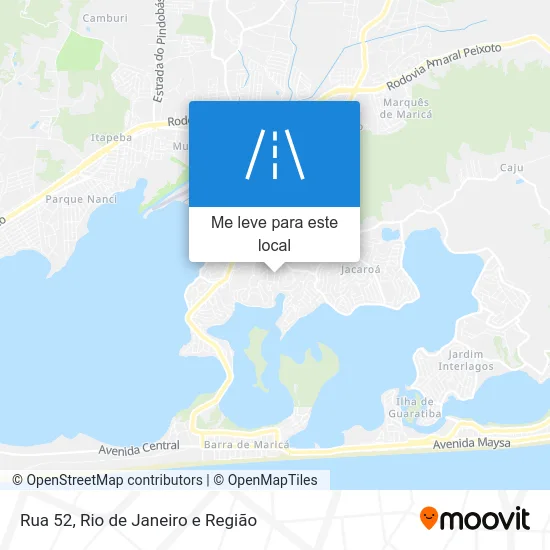 Rua 52 mapa