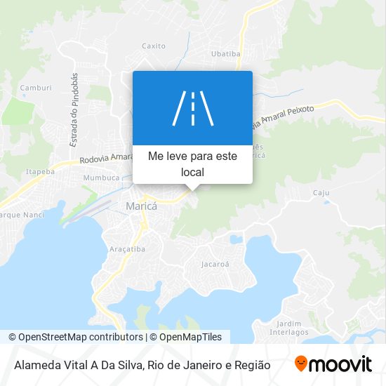 Alameda Vital A Da Silva mapa