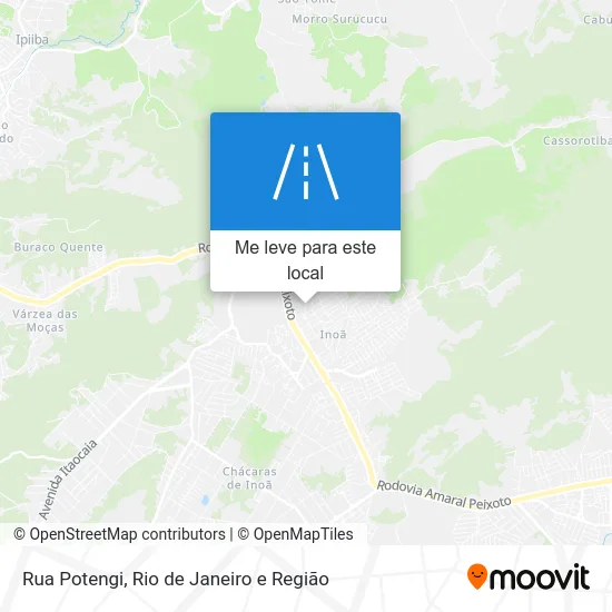 Rua Potengi mapa