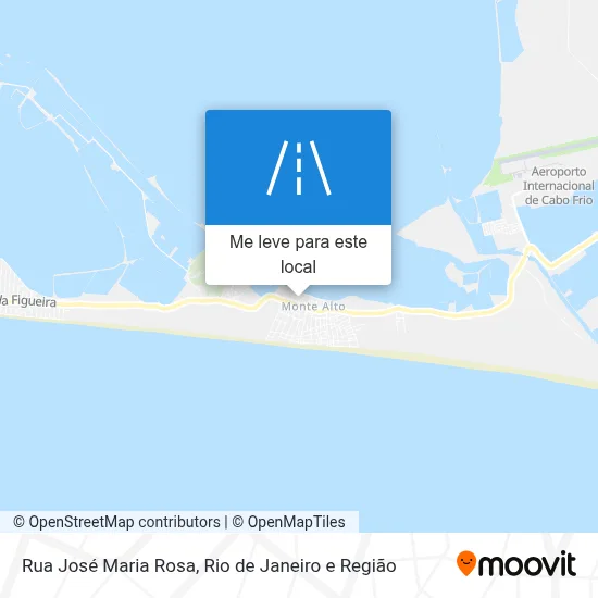 Rua José Maria Rosa mapa