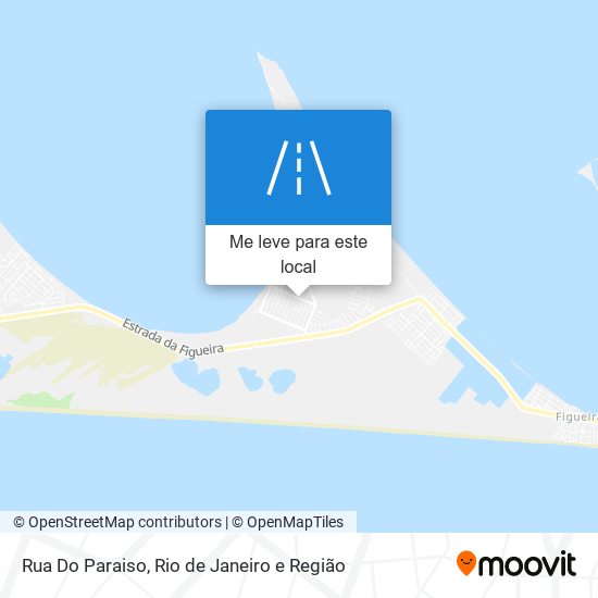 Rua Do Paraiso mapa