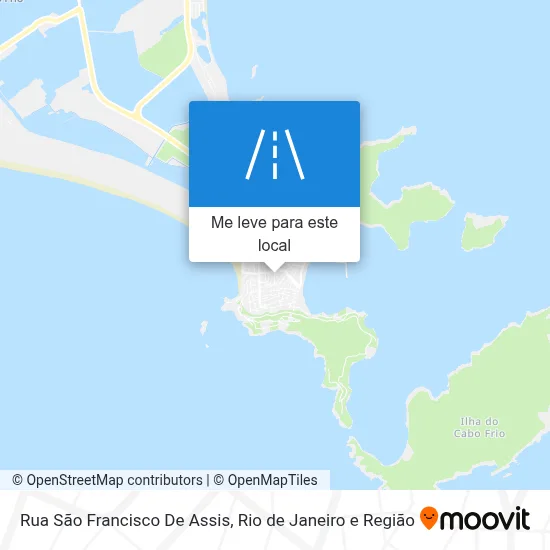 Rua São Francisco De Assis mapa