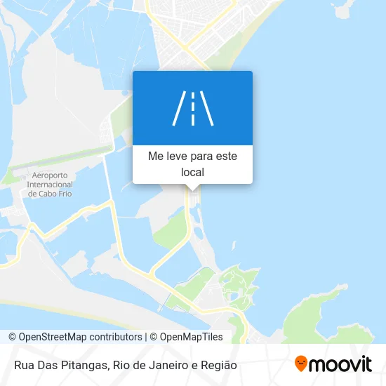 Rua Das Pitangas mapa