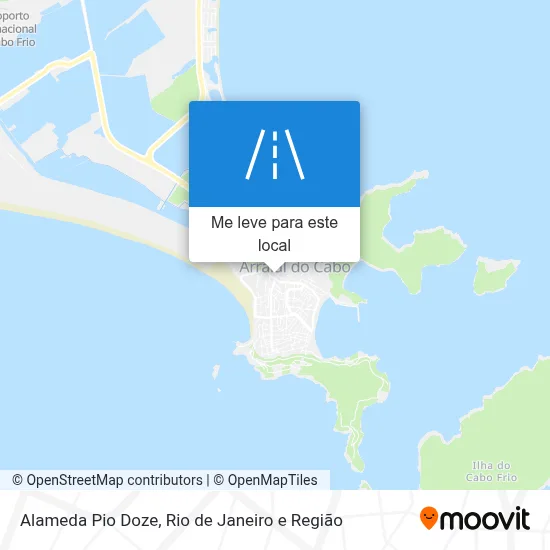 Alameda Pio Doze mapa