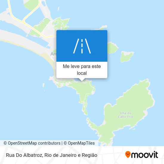 Rua Do Albatroz mapa