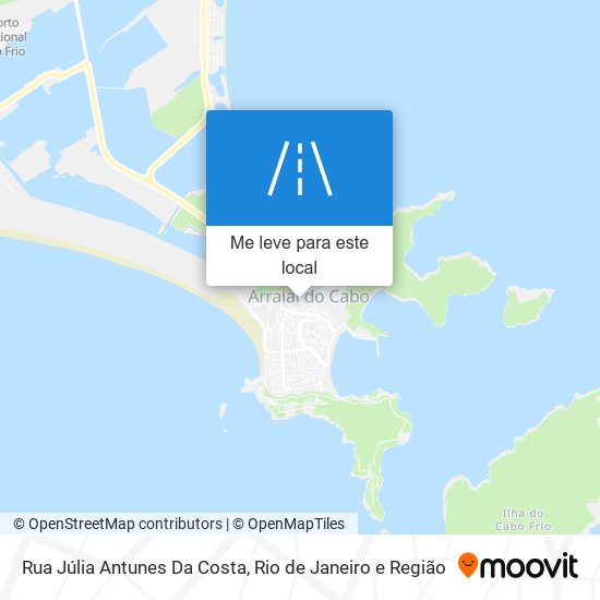 Rua Júlia Antunes Da Costa mapa