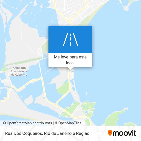 Rua Dos Coqueiros mapa