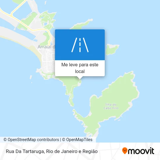 Rua Da Tartaruga mapa