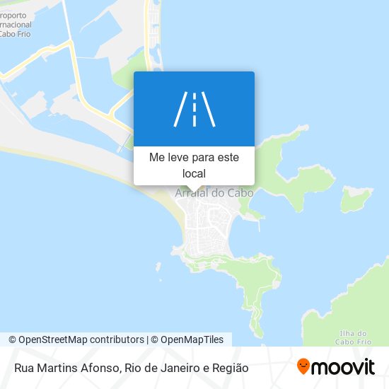 Rua Martins Afonso mapa