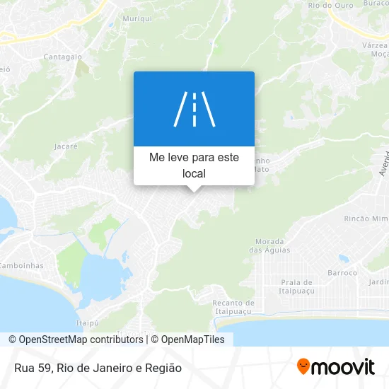 Rua 59 mapa