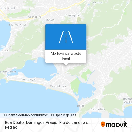 Rua Doutor Domingos Araujo mapa