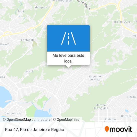Rua 47 mapa