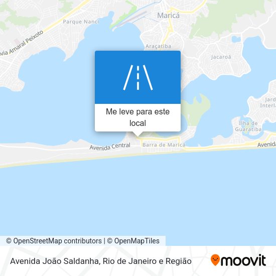 Avenida João Saldanha mapa