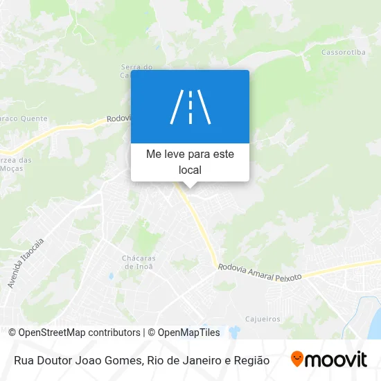 Rua Doutor Joao Gomes mapa