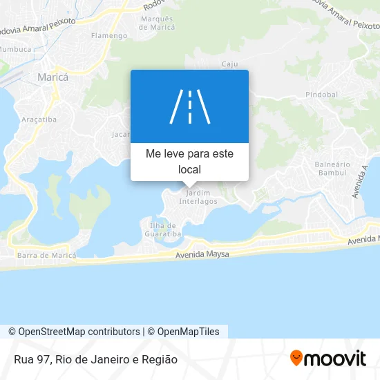 Rua 97 mapa