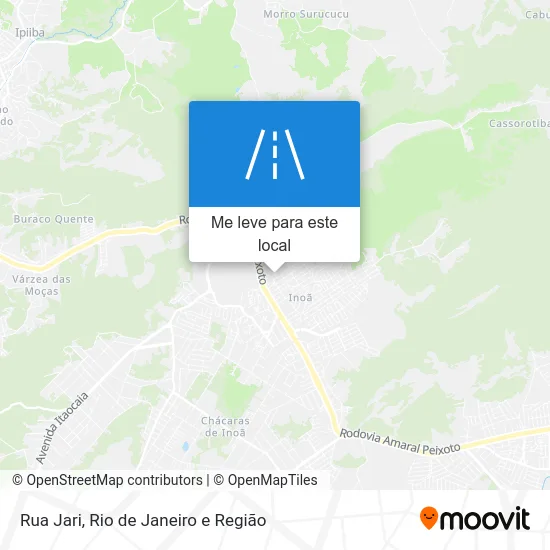 Rua Jari mapa