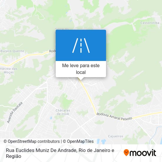 Rua Euclides Muniz De Andrade mapa