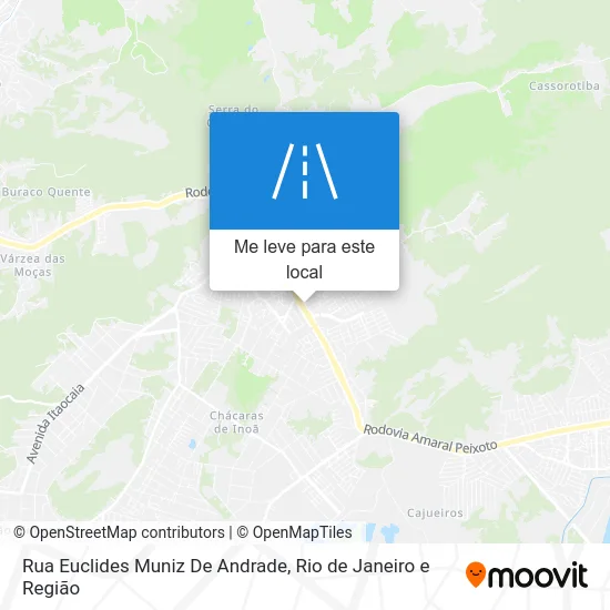 Rua Euclides Muniz De Andrade mapa