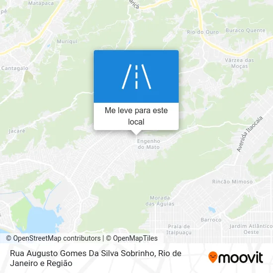 Rua Augusto Gomes Da Silva Sobrinho mapa